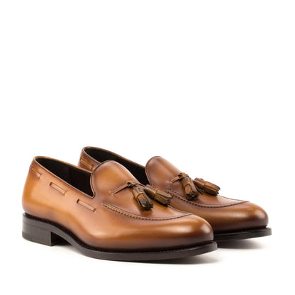 Cognac Loafer - Mr. Dan1els Bespoke Shoes