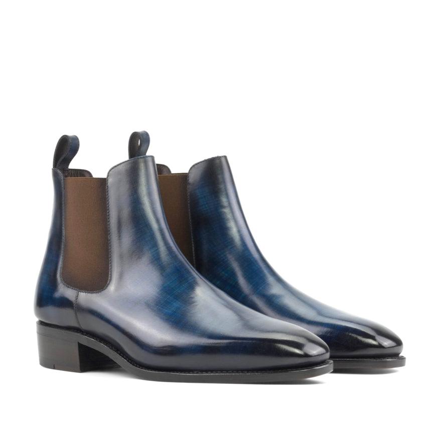 Midnight Chelsea Boot - Mr. Dan1els Bespoke Shoes