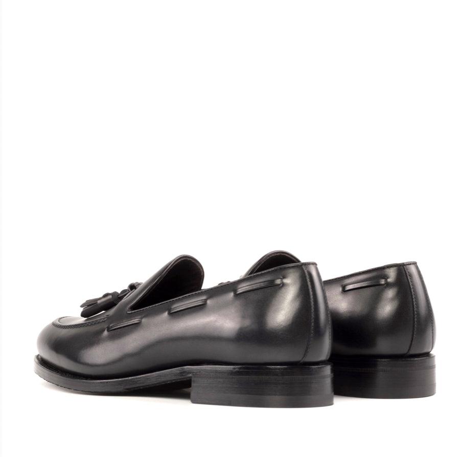 Dusk Black Loafers - Mr. Dan1els Bespoke Shoes